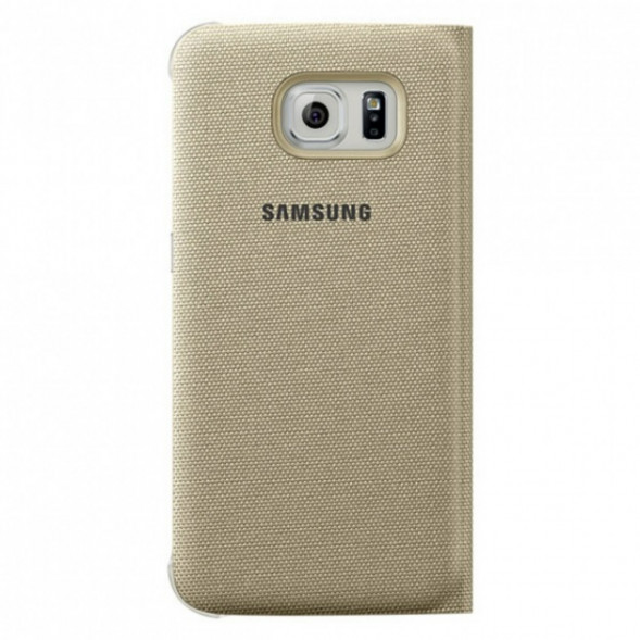 Чехол для Samsung Galaxy S6 S-View Cover (EF-CG920BFE), Gold во Владикавказе