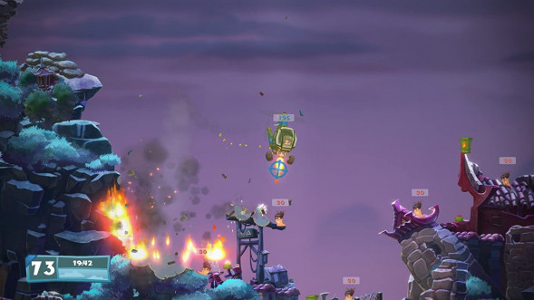Игра Worms Battlegrounds + Worms W.M.D. Double Pack [PS4, английская версия + русские субтитры] во Владикавказе