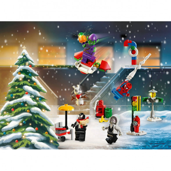 Конструктор LEGO Super Heroes 76293 Новогодний календарь Человек-паук, 2024 во Владикавказе