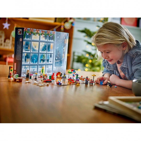 Конструктор LEGO Super Heroes 76293 Новогодний календарь Человек-паук, 2024 во Владикавказе