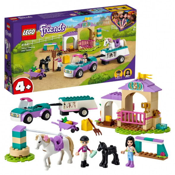 Конструктор LEGO Friends 41441 Тренировка лошади и прицеп для перевозки во Владикавказе
