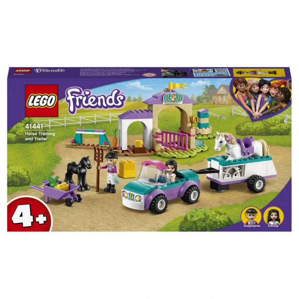 Конструктор LEGO Friends 41441 Тренировка лошади и прицеп для перевозки во Владикавказе