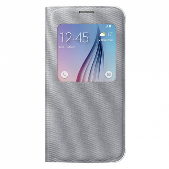 Чехол для Samsung Galaxy S6 S-View Cover (EF-CG920BSE), Silver во Владикавказе