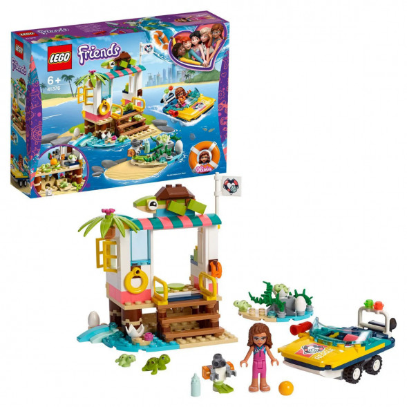 Конструктор LEGO Friends 41376 Спасение черепах во Владикавказе
