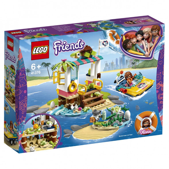 Конструктор LEGO Friends 41376 Спасение черепах во Владикавказе