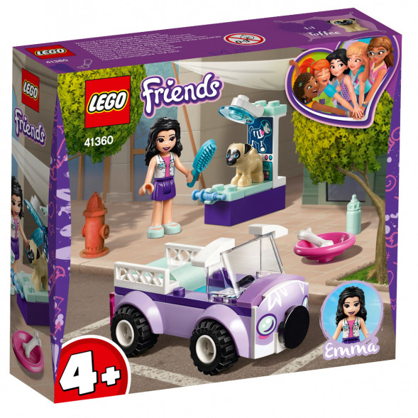 Конструктор LEGO Friends 41360 Передвижная ветклиника Эммы во Владикавказе