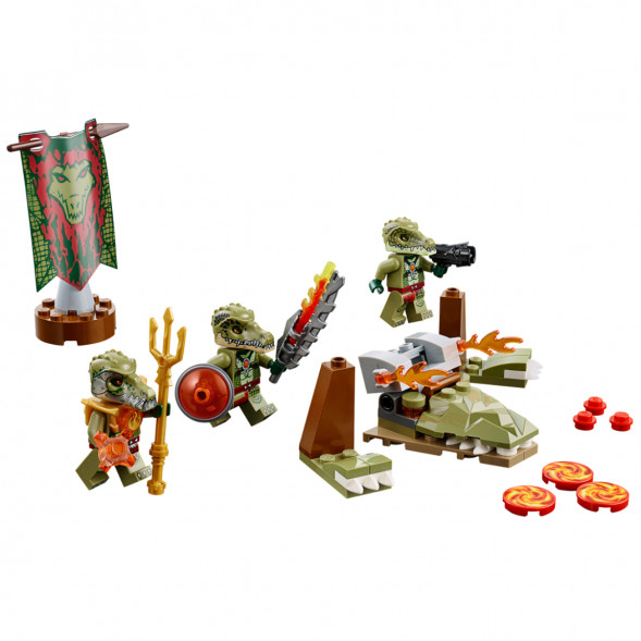 Конструктор LEGO Legends of Chima 70231 Лагерь Клана Крокодилов во Владикавказе