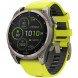 Умные часы Garmin Fenix 8, 51 мм, Solar, Sapphire Titanium with AMP Yellow/Graphite Silicone Band 010-02907-20 во Владикавказе