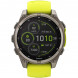 Умные часы Garmin Fenix 8, 51 мм, Solar, Sapphire Titanium with AMP Yellow/Graphite Silicone Band 010-02907-20 во Владикавказе