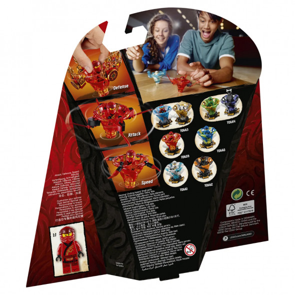 Конструктор LEGO Ninjago 70659 Кай мастер Кружитцу во Владикавказе