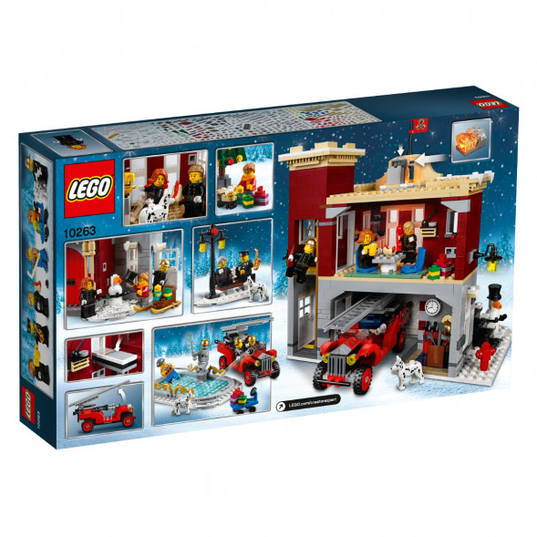 Конструктор LEGO Creator 10263 Пожарная часть в зимней деревне во Владикавказе