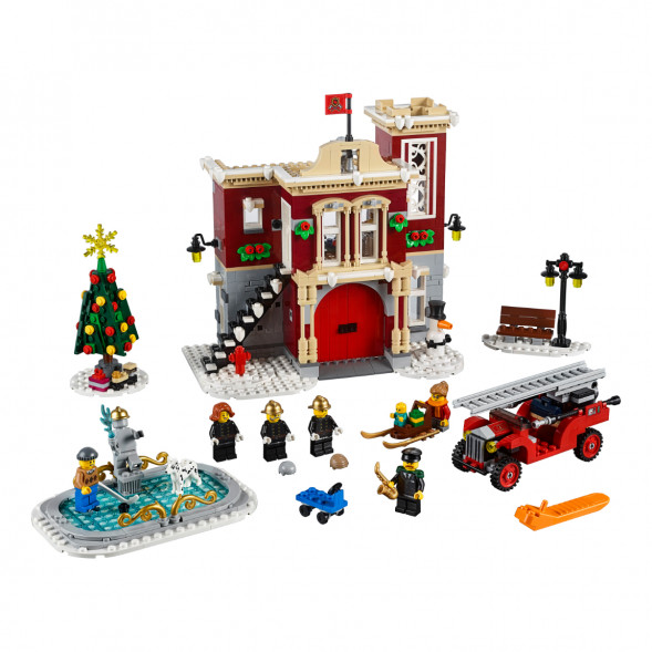 Конструктор LEGO Creator 10263 Пожарная часть в зимней деревне во Владикавказе