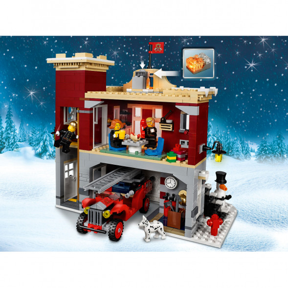 Конструктор LEGO Creator 10263 Пожарная часть в зимней деревне во Владикавказе
