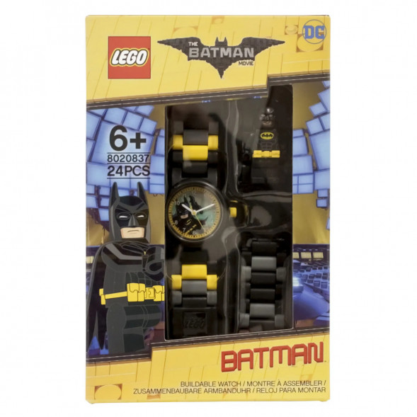 Часы LEGO Super Heroes 8020837 Бэтмен с минифигуркой во Владикавказе
