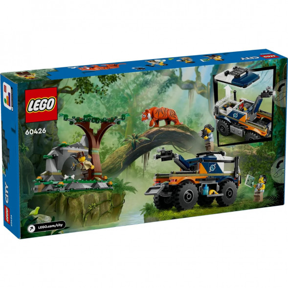 Конструктор LEGO City 60426 Внедорожный грузовик Исследователь джунглей во Владикавказе
