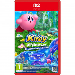 Игра Kirby and the Forgotten Land + Star-Crossed World [Nintendo Switch 2, английская версия]