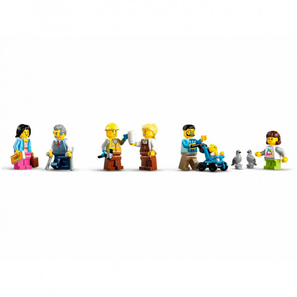Конструктор LEGO City 60469 Центральный железнодорожный вокзал во Владикавказе