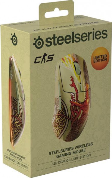Беспроводная игровая мышь Steelseries CS2 Dragon Lore WL + USB Type-A 18000 DPI во Владикавказе
