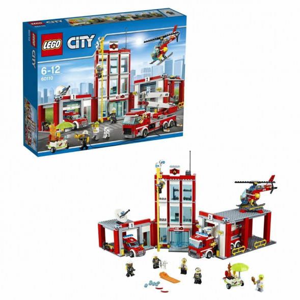 Конструктор LEGO City 60110 Пожарная часть во Владикавказе