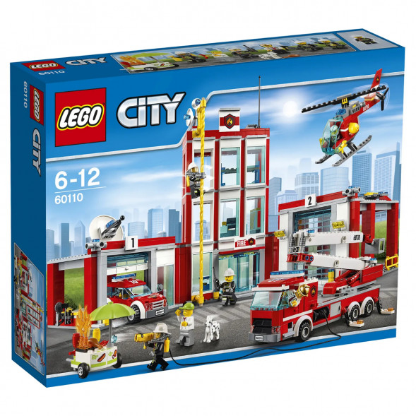 Конструктор LEGO City 60110 Пожарная часть во Владикавказе