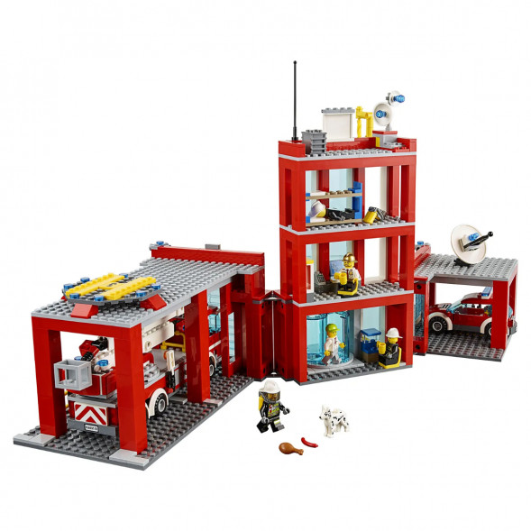 Конструктор LEGO City 60110 Пожарная часть во Владикавказе