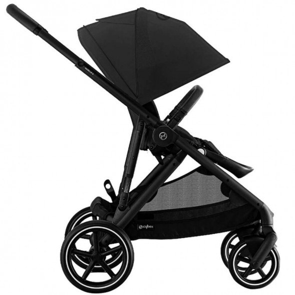 Детская коляска Cybex Gazelle S BLK Moon Black с корзиной и дождевиком во Владикавказе