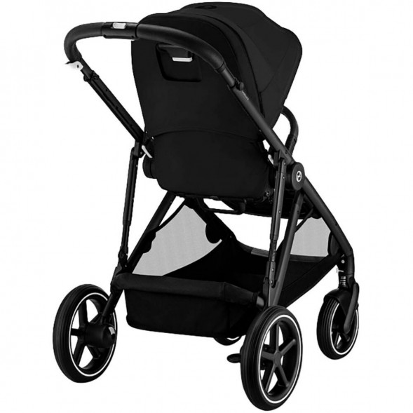 Детская коляска Cybex Gazelle S BLK Moon Black с корзиной и дождевиком во Владикавказе