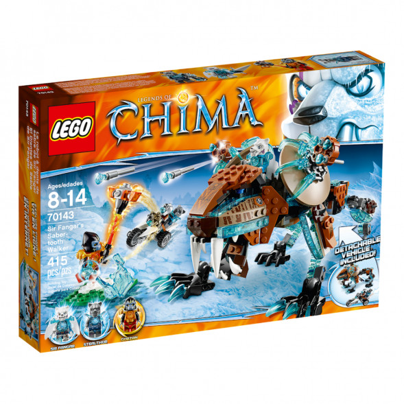 Конструктор LEGO Legends of Chima 70143 Саблезубый шагающий робот Сэра Фангара во Владикавказе