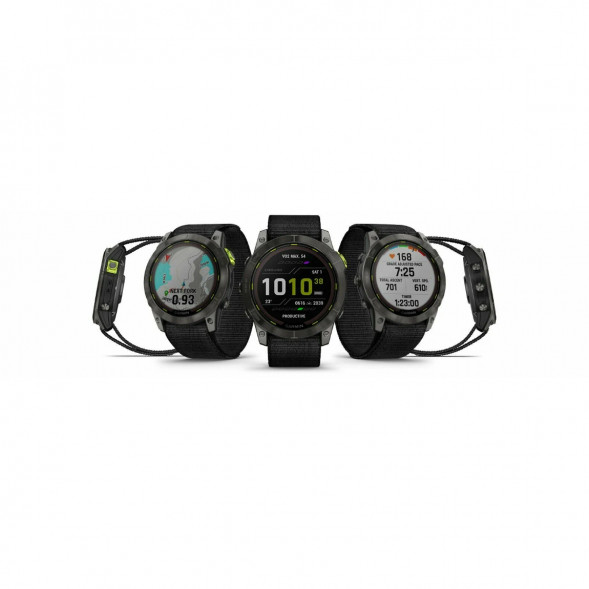 Умные часы Garmin Enduro 2 угольно-серый DLC титановый с нейлоновым ремешком UltraFit 010-02754-01 во Владикавказе