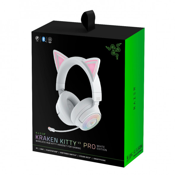 Наушники Razer Kraken Kitty V3 Pro Белый 2025 во Владикавказе