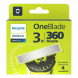 Сменные лезвия Philips OneBlade 360 QP430/50, 3 штуки во Владикавказе