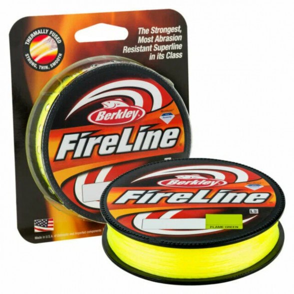 Леска Berkley FireLine 0,20mm 13,2kg 270m, Flame Green (желтый неон) во Владикавказе