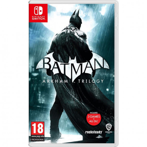 Игра Batman: Arkham Trilogy [Nintendo Switch, русские субтитры] во Владикавказе