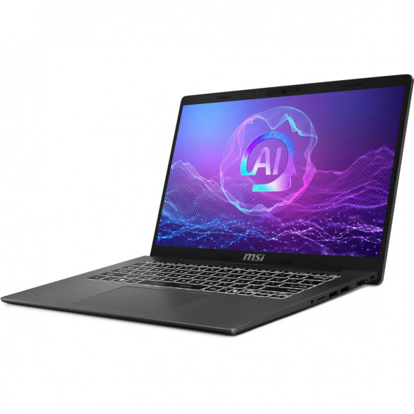 Ноутбук MSI Modern A14 AI+ F3HMG-041XRU (14&amp;quot;, IPS, AMD Ryzen AI 5 330 2ГГц, 4 ядра, 16ГБ DDR5, 512ГБ SSD, AMD Radeon 820M, без ОС), серый во Владикавказе