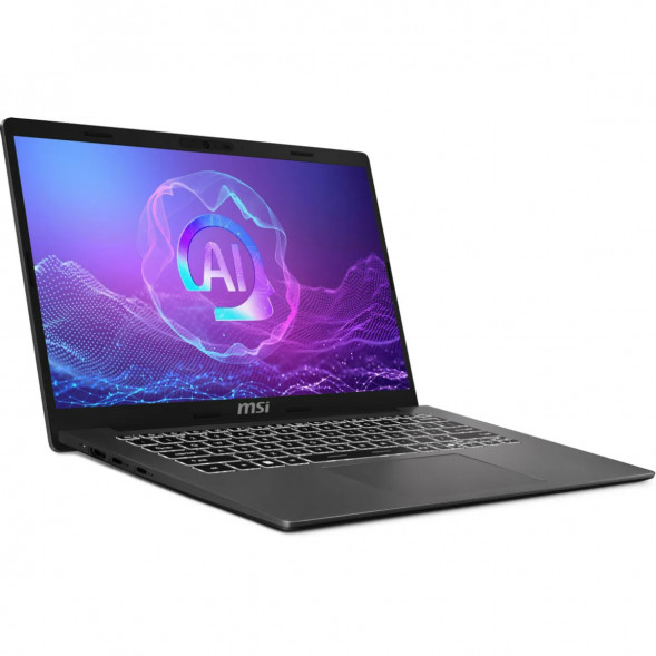 Ноутбук MSI Modern A14 AI+ F3HMG-041XRU (14&amp;quot;, IPS, AMD Ryzen AI 5 330 2ГГц, 4 ядра, 16ГБ DDR5, 512ГБ SSD, AMD Radeon 820M, без ОС), серый во Владикавказе