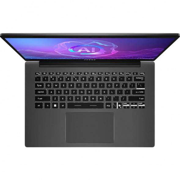 Ноутбук MSI Modern A14 AI+ F3HMG-041XRU (14&amp;quot;, IPS, AMD Ryzen AI 5 330 2ГГц, 4 ядра, 16ГБ DDR5, 512ГБ SSD, AMD Radeon 820M, без ОС), серый во Владикавказе