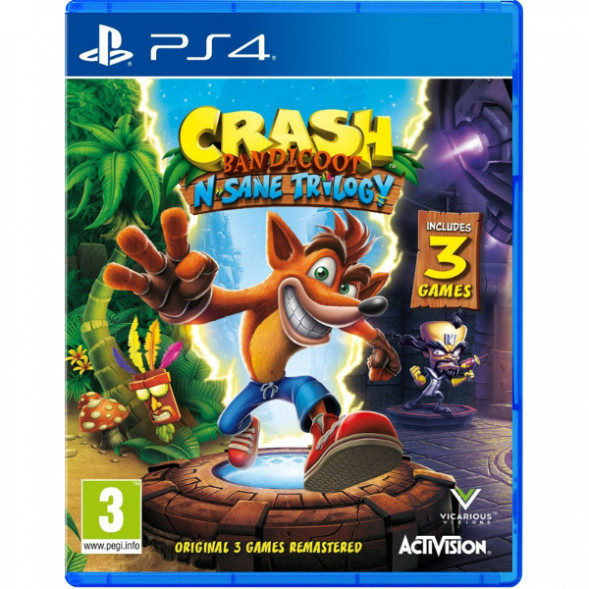 Игра Crash Bandicoot N-Sane Trilogy для PlayStation 4 во Владикавказе