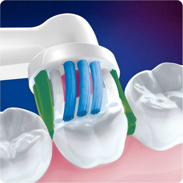 Насадки на зубные щетки Oral-B 3D White, 4 шт. во Владикавказе