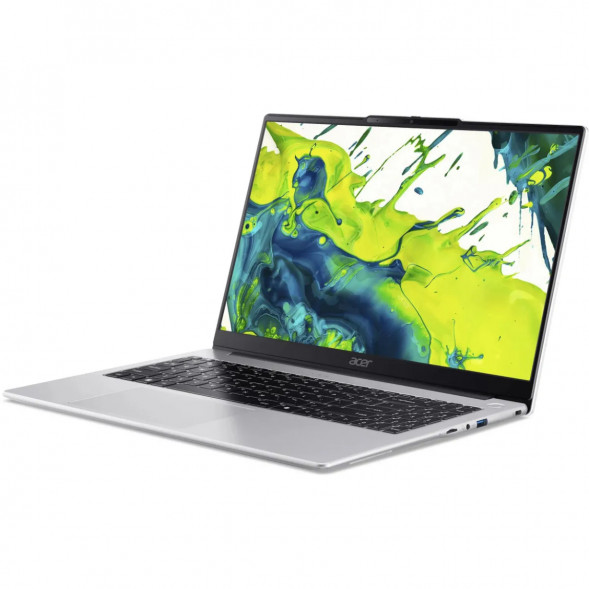 Ноутбук Acer Aspire Lite AL15-74P-569P (15.6&amp;quot;, IPS, Intel Core Ultra 5 125H 1.2ГГц, 14-ядерный, 16ГБ DDR5, 512ГБ SSD, Intel Arc, без ОС), серебристый во Владикавказе