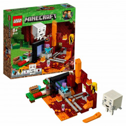 Конструктор LEGO Minecraft 21143 Портал в Подземелье