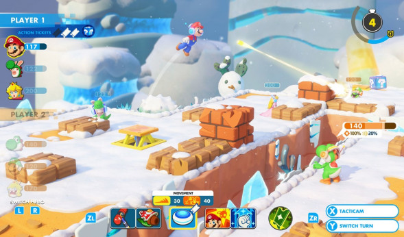 Игра Mario Rabbids: Kingdom Battle. Gold Edition [Nintendo Switch, английская версия] во Владикавказе