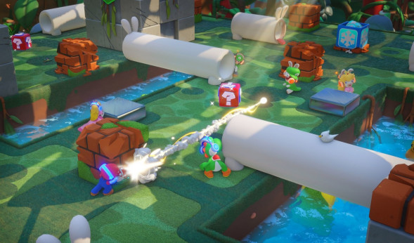 Игра Mario Rabbids: Kingdom Battle. Gold Edition [Nintendo Switch, английская версия] во Владикавказе