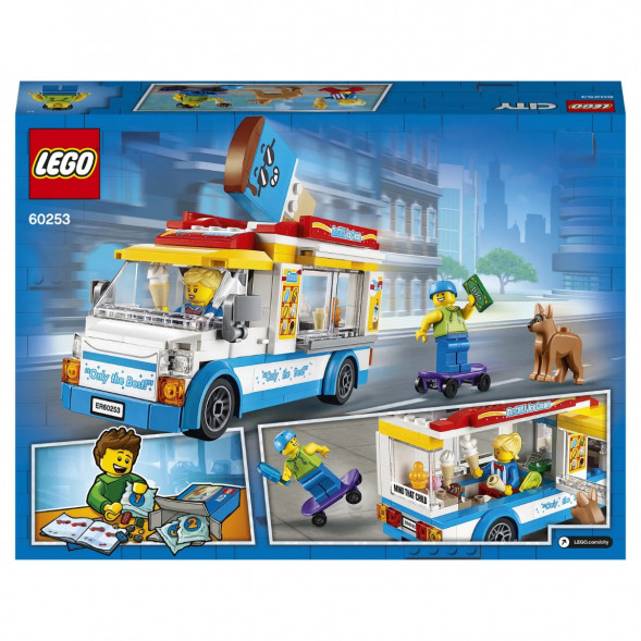 Конструктор LEGO City Great Vehicles 60253 Грузовик мороженщика во Владикавказе