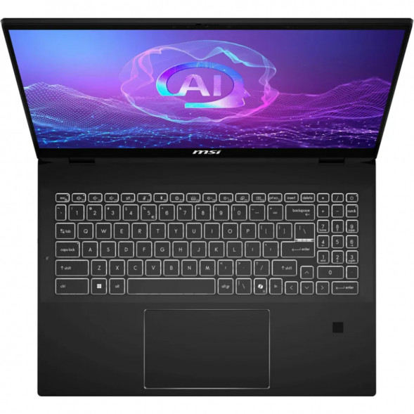 Ноутбук трансформер MSI Summit 16 AI Evo A2HMTG-057RU (16&amp;quot;, IPS, Intel Core Ultra 7 255H 2ГГц, 16 ядер, 16ГБ LPDDR5, 1ТБ SSD, Intel Arc 140T, Windows 11 Home), черный во Владикавказе