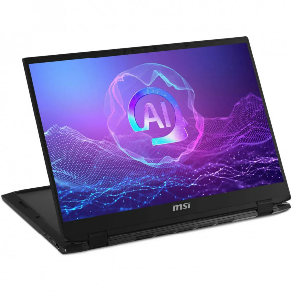 Ноутбук трансформер MSI Summit 16 AI Evo A2HMTG-057RU (16&amp;quot;, IPS, Intel Core Ultra 7 255H 2ГГц, 16 ядер, 16ГБ LPDDR5, 1ТБ SSD, Intel Arc 140T, Windows 11 Home), черный во Владикавказе