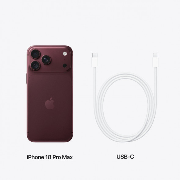 Смартфон Apple iPhone 18 Pro Max 2TB (SIM + eSIM), Burgundy во Владикавказе