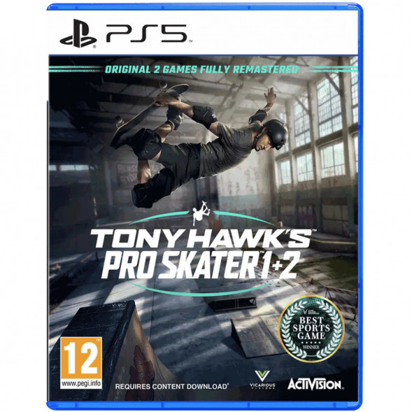Игра Tony Hawk&amp;#039;s Pro Skater 1+2 [PS5, английская версия] во Владикавказе