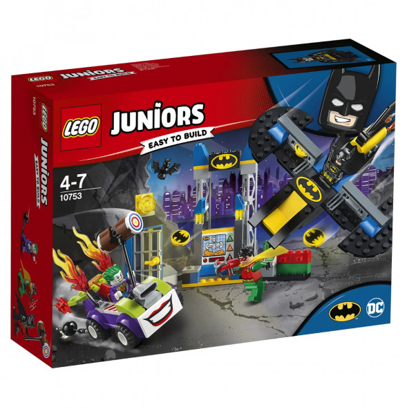Конструктор LEGO Juniors 10753 Нападение Джокера на Бэтпещеру во Владикавказе