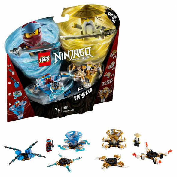 Конструктор LEGO Ninjago 70663 Ния и Ву: мастера Кружитцу во Владикавказе