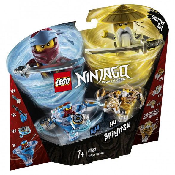 Конструктор LEGO Ninjago 70663 Ния и Ву: мастера Кружитцу во Владикавказе